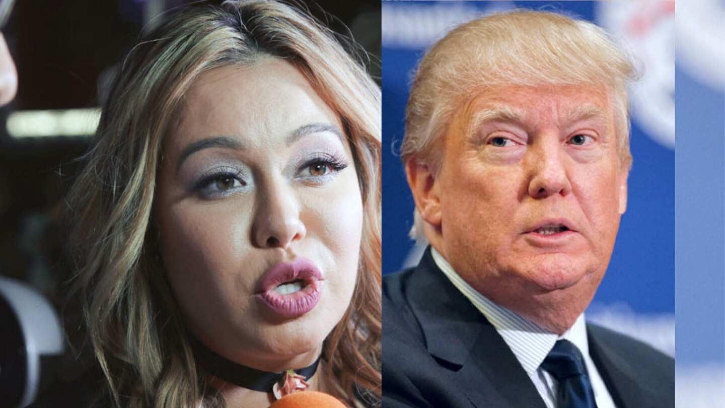 Chiquis Rivera vs Donald Trump.