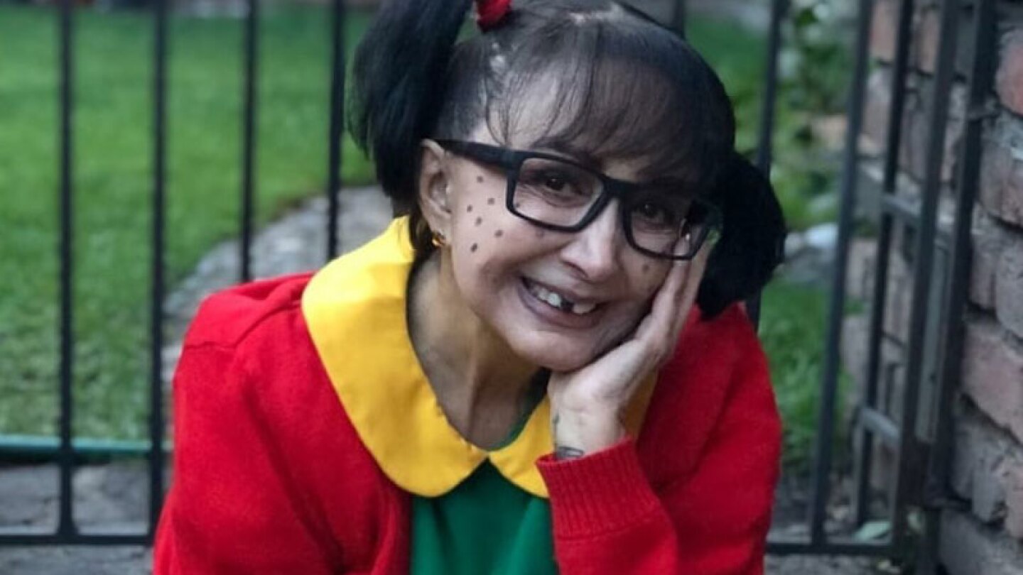 La Chilindrina reacciona por la salida de los programas de Chespirito de la TV