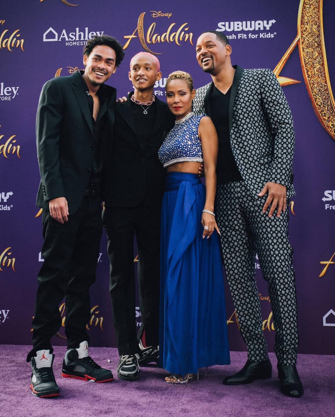 Will Smith, Jada Smith y familia