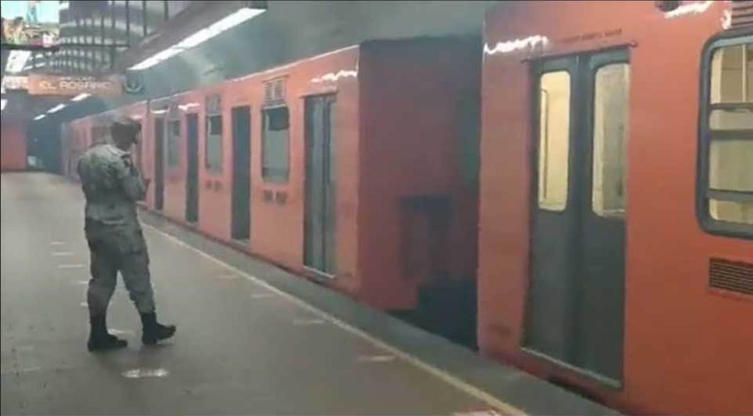 No se registraron heridos por el desprendimiento de trenes