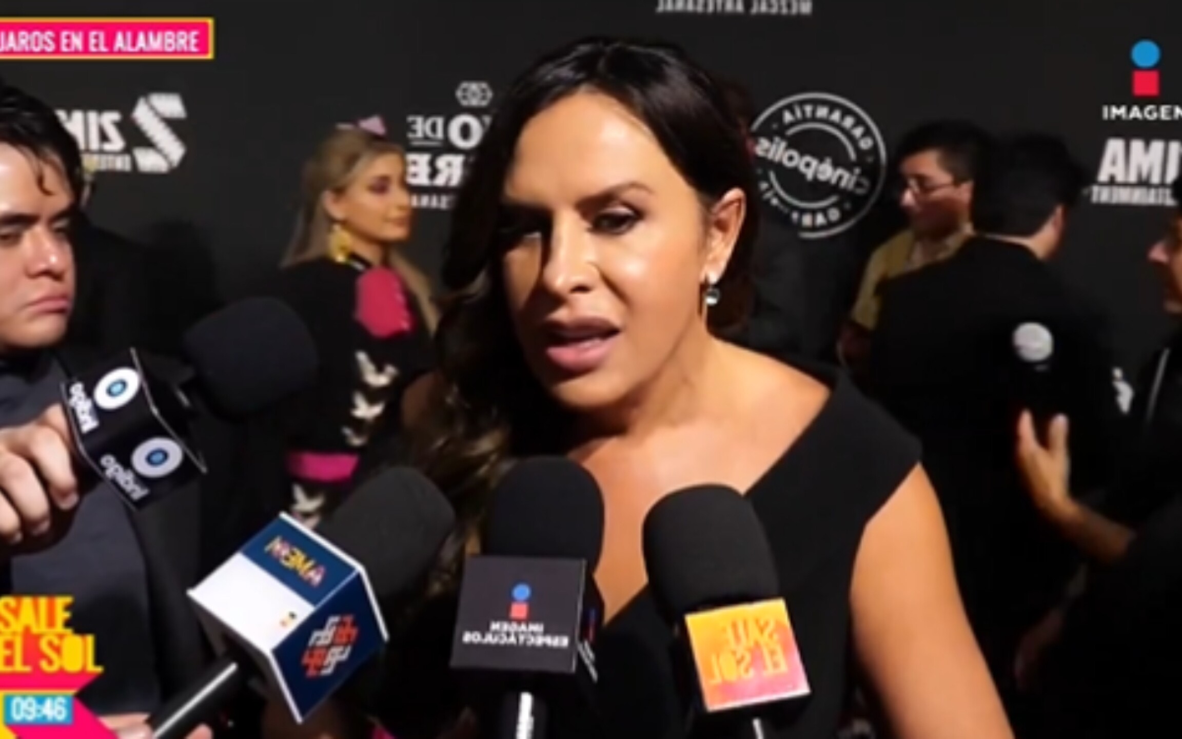 Karla Sofía Gascón habla de Eugenio Derbez  y 'Emilia Pérez'
