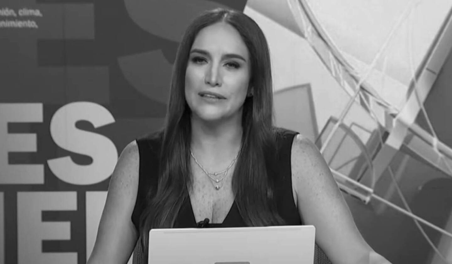 Danielle Dithurbide anuncia muerte en vivo