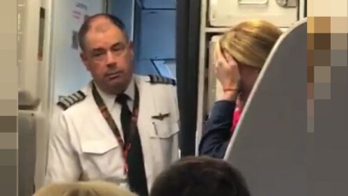 Empleado de American Airlines agrede a una mujer y otro pasajero