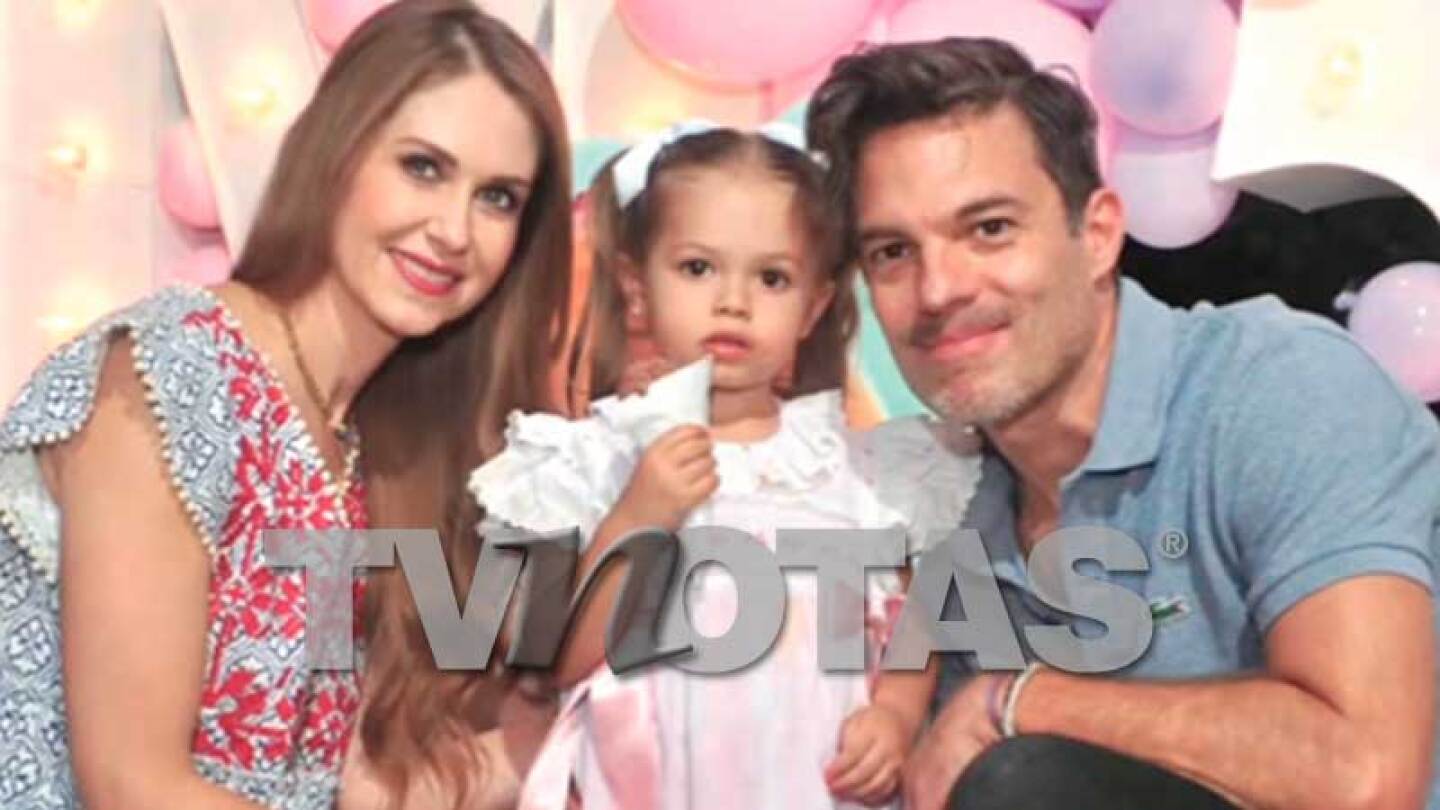 Ingrid Martz hizo fiesta temática para su hija