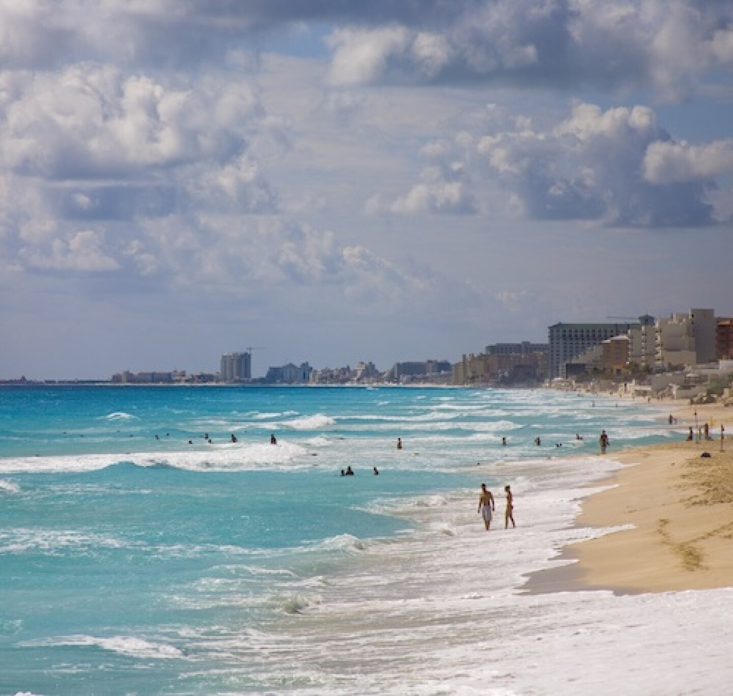 Las playas de Cancún son una de las más visitadas por los estadounidenses. Foto: Getty Images