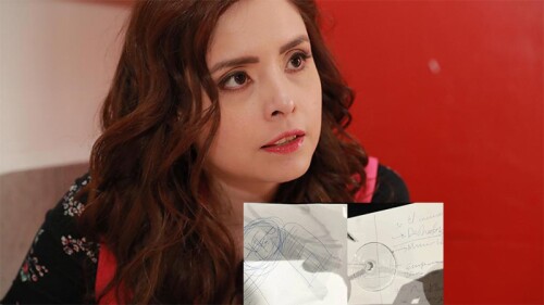 Maryfer Centeno analiza dibujos y mensaje que habría escrito Yrma Lydya
