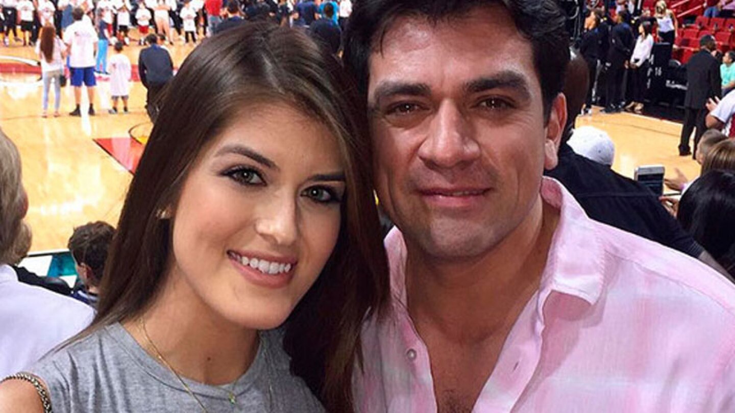 Jorge Salina sy su hija