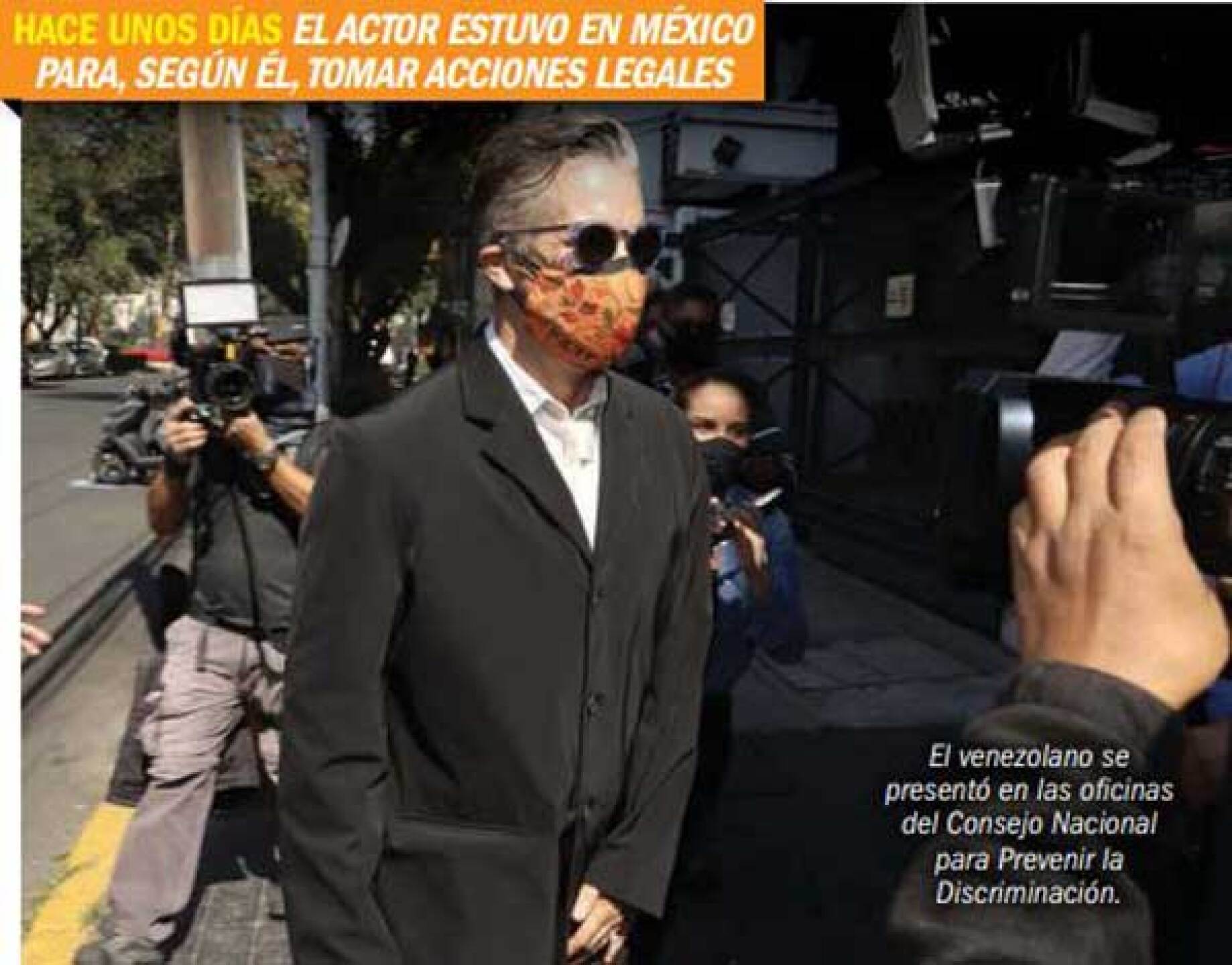 El actor no para.