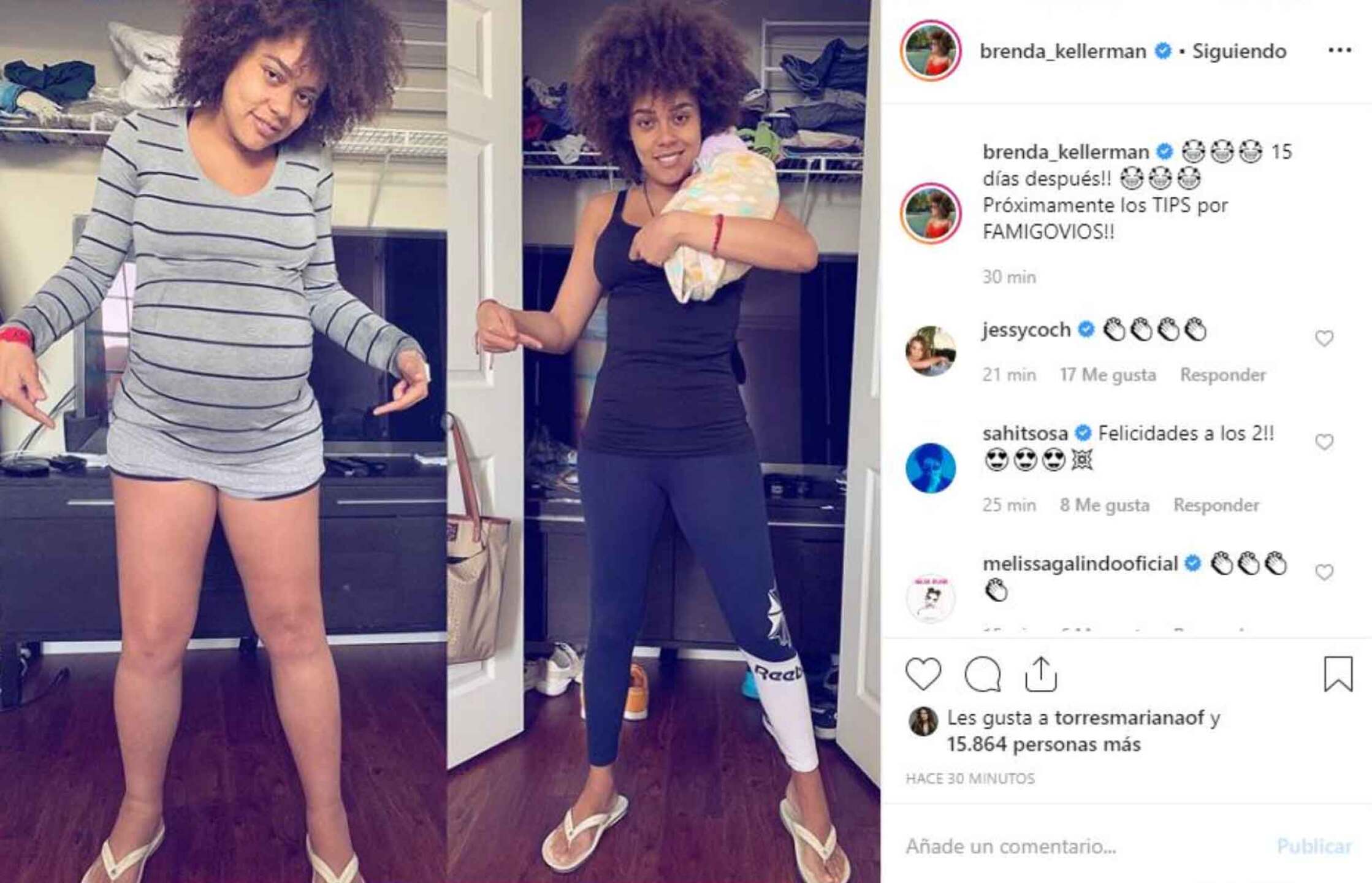 Brenda Kellerman quedó guapísima y es de no creerse la transformación de su cuerpo.