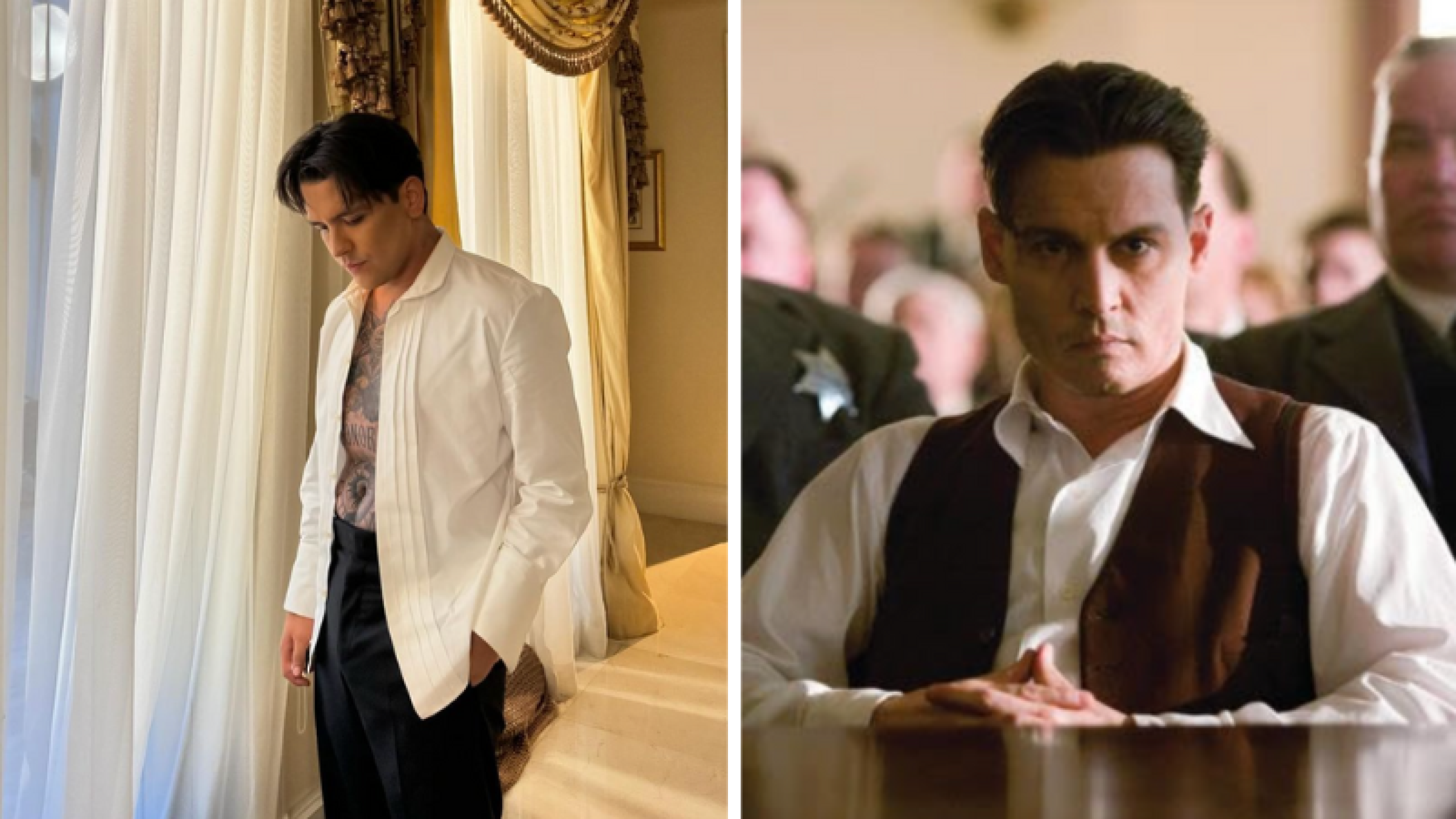 Christian Nodal y referencia a Jhonny Deep