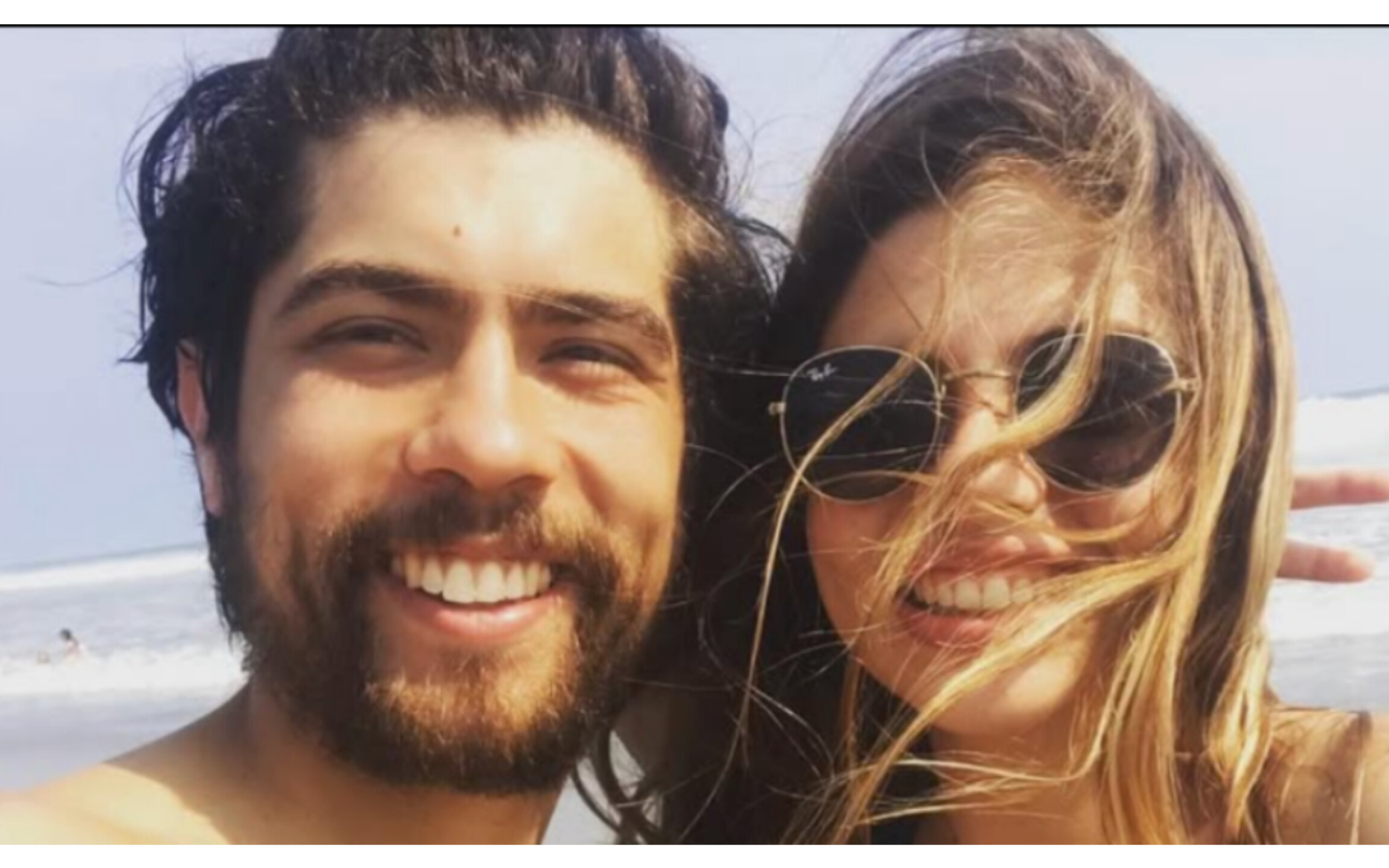 Daniela Parra y su novio