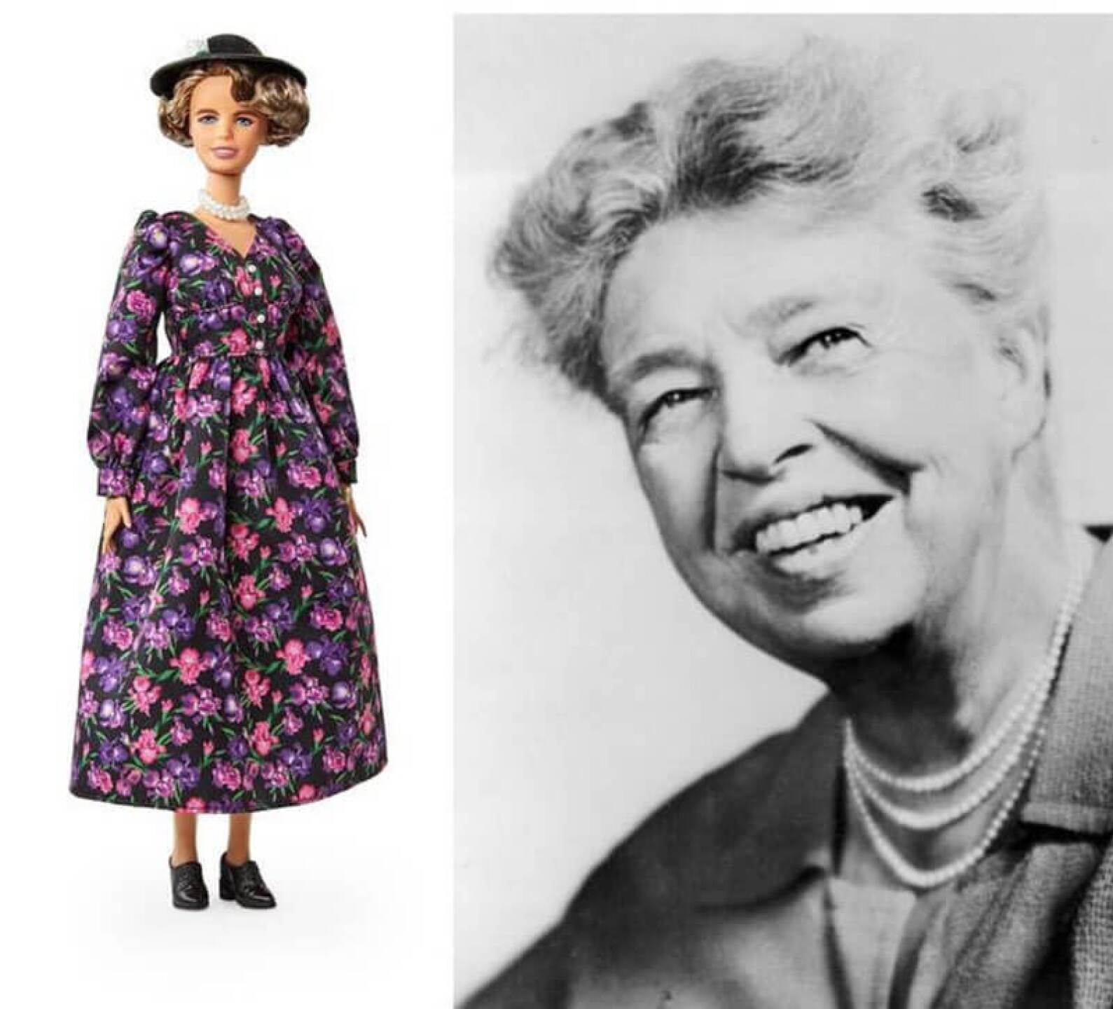 Eleanor Roosevelt fue elegida por la casa Mattel
