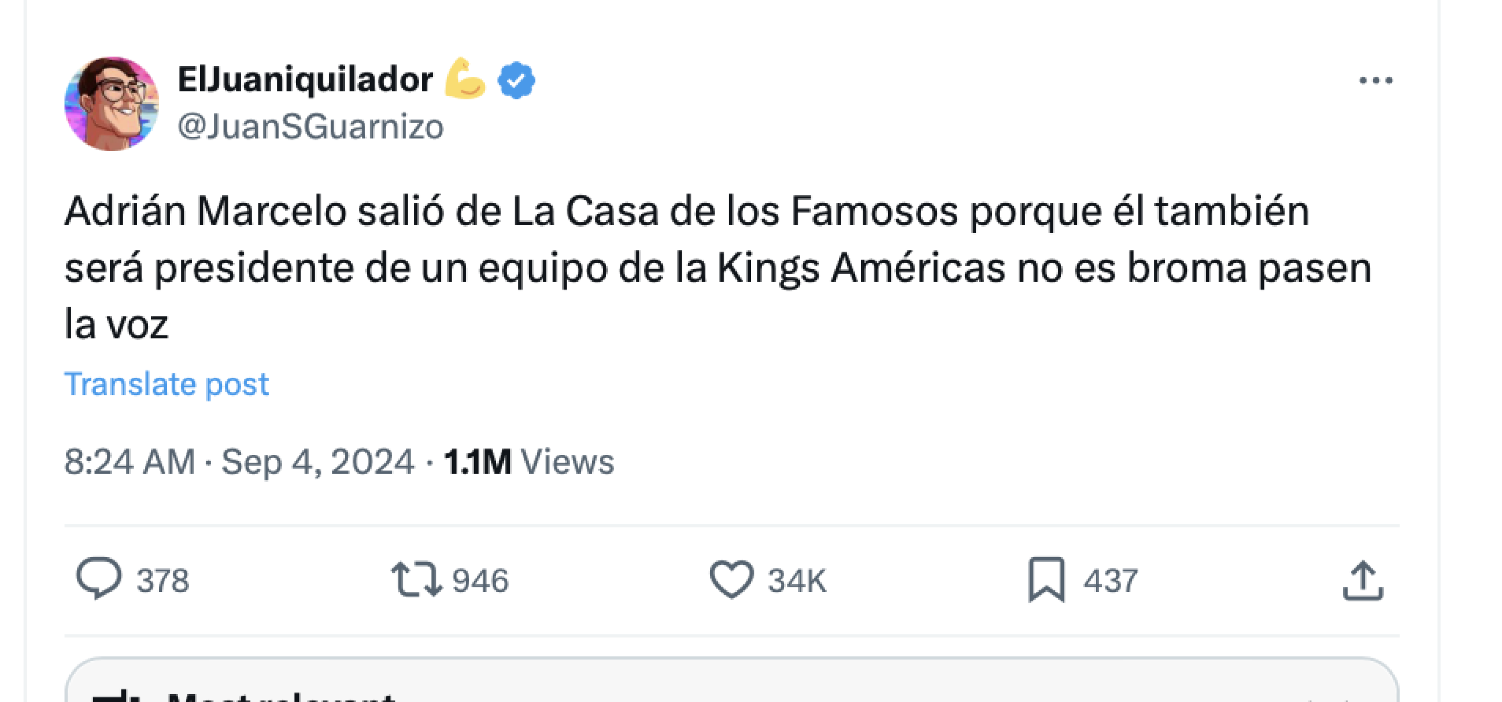 Adrián Marcelo se une a la Kins League