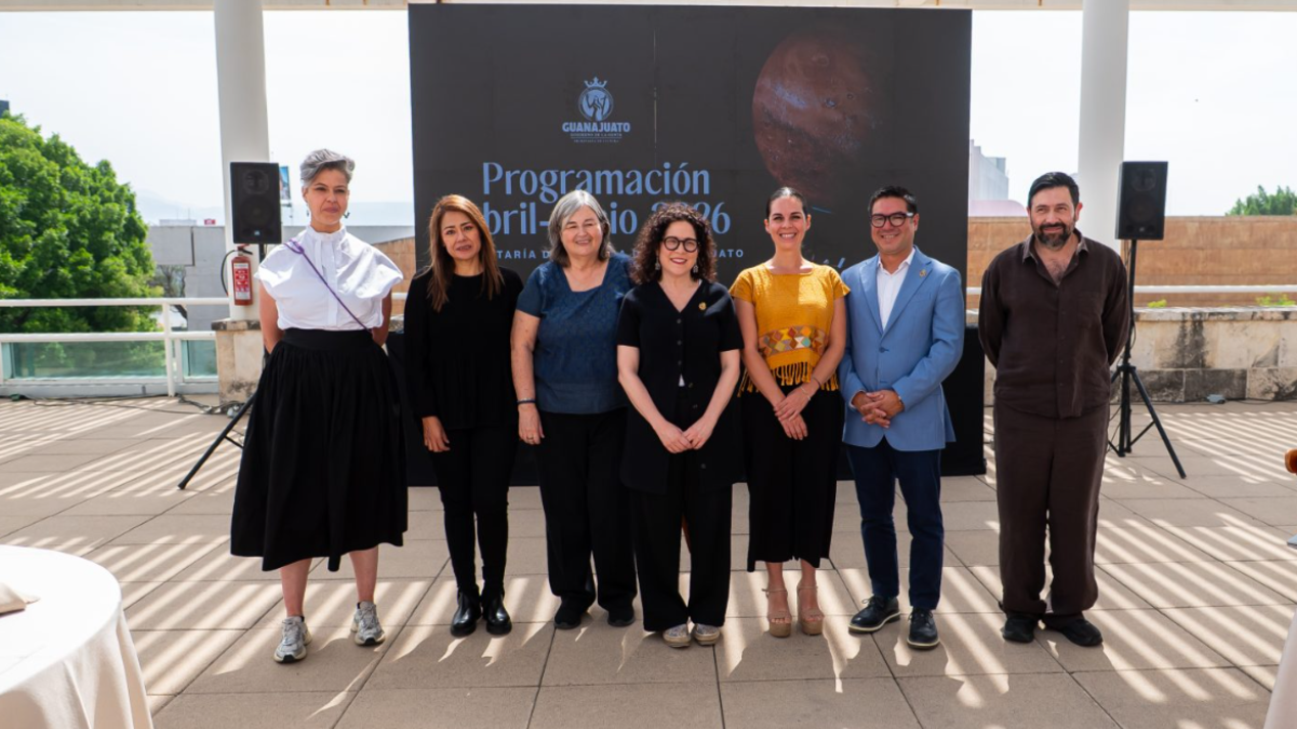 Lizeth Galván Cortés, secretaria de Cultura de Guanajuato en conferencia de prensa
