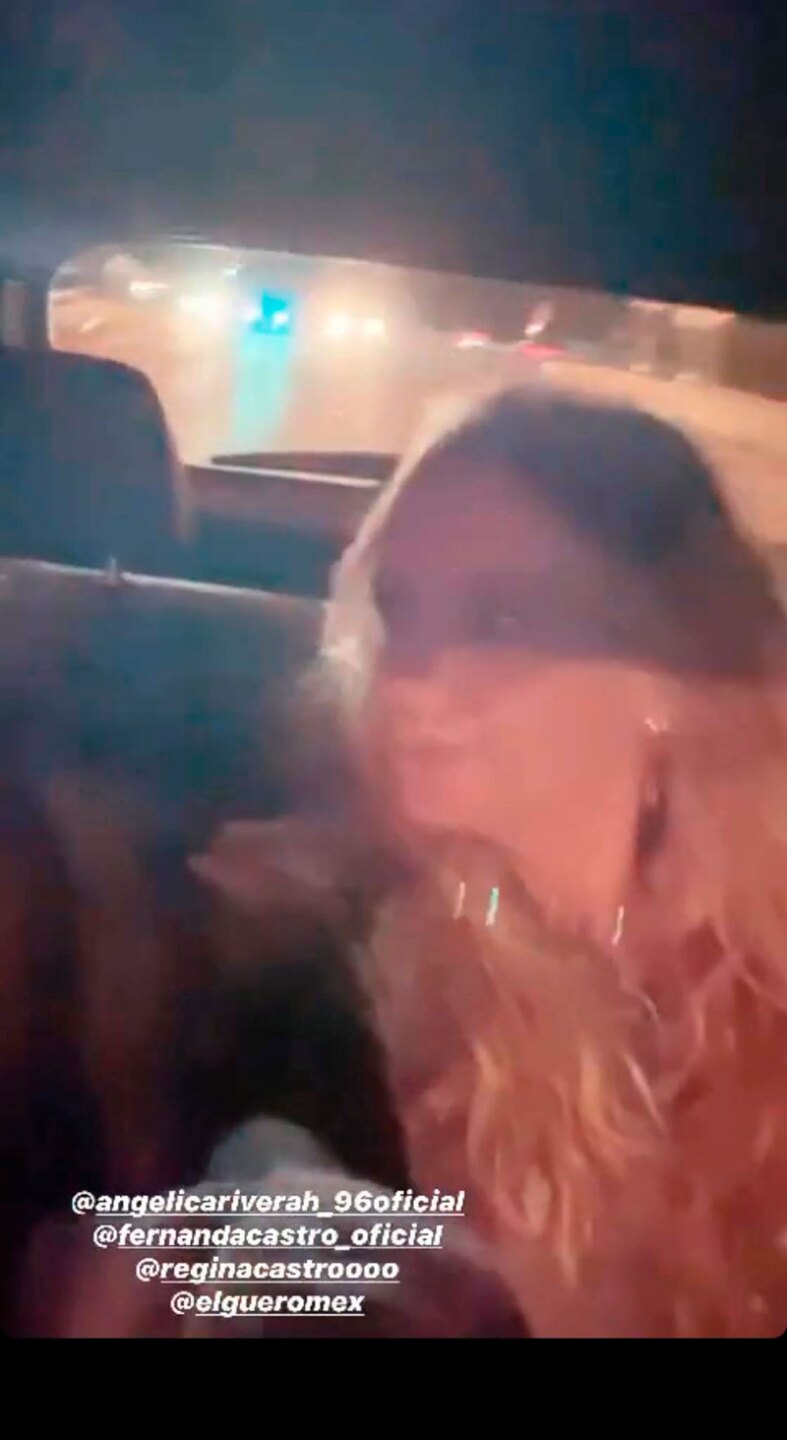 Sofía Castro compartió el video en sus historias de Instagram