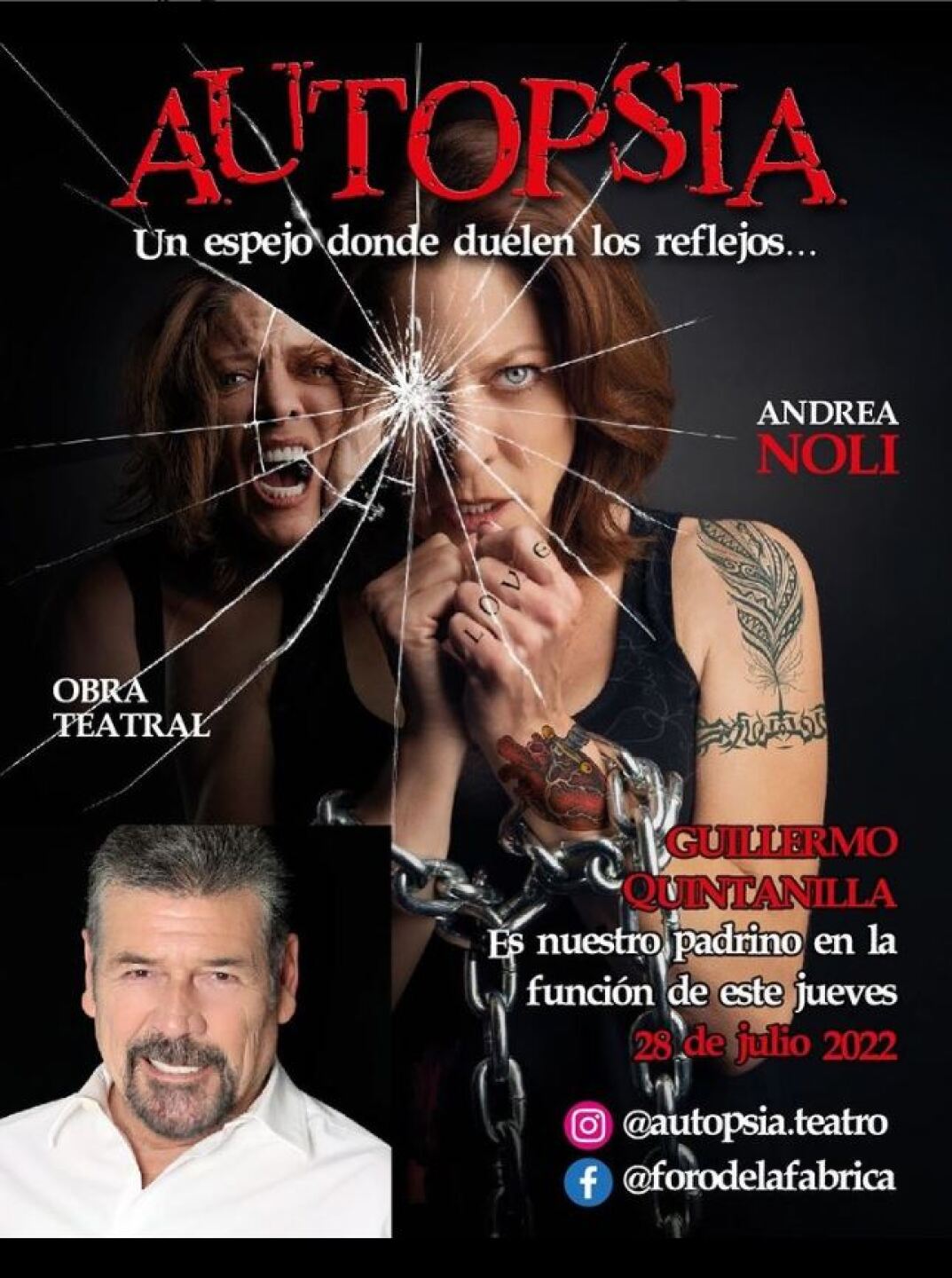 Andrea Noli revela que sufrió una depresión muy fuerte por la falta de trabajo