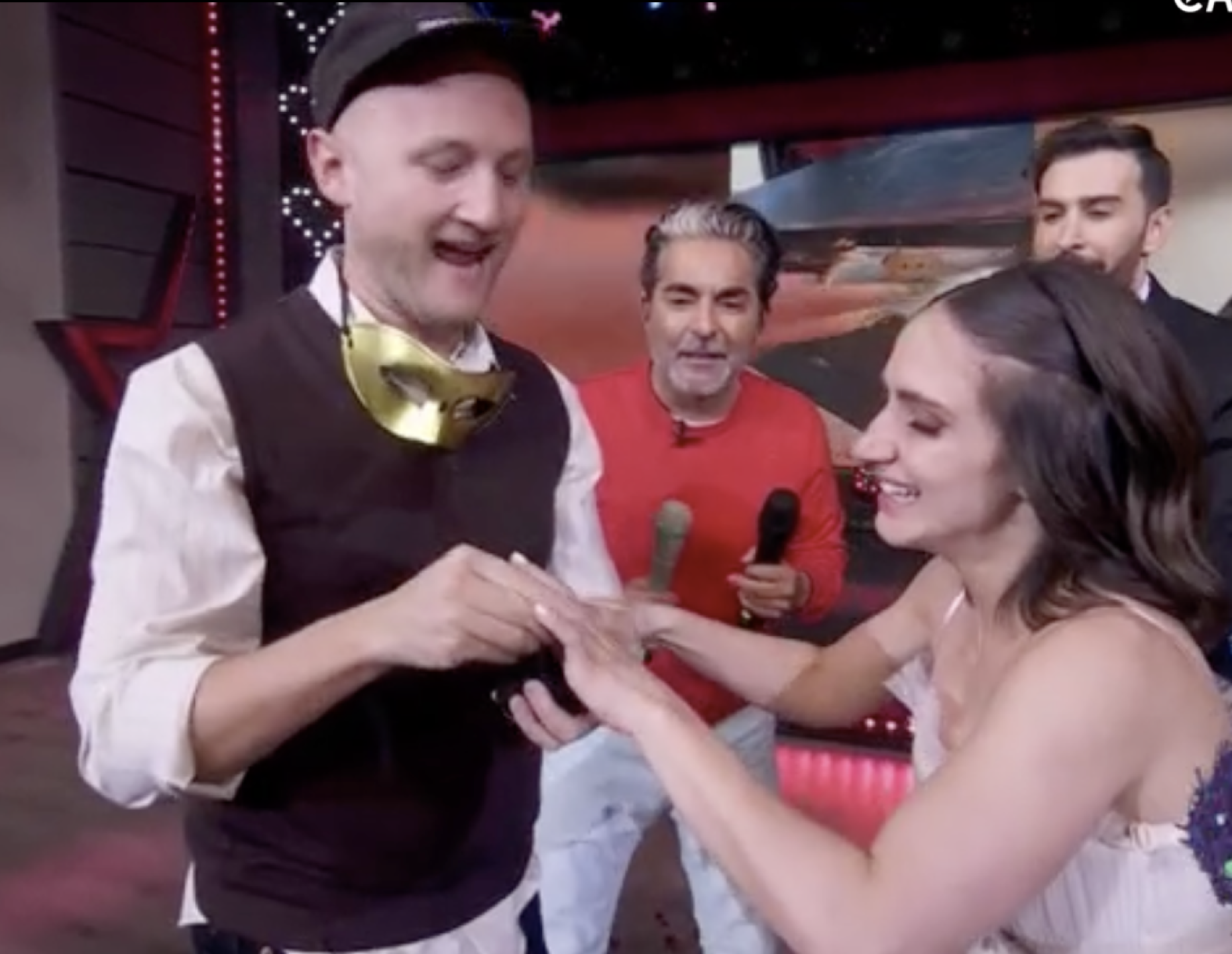 Nashla recibe anillo de compromiso en Las estrellas bailan en Hoy