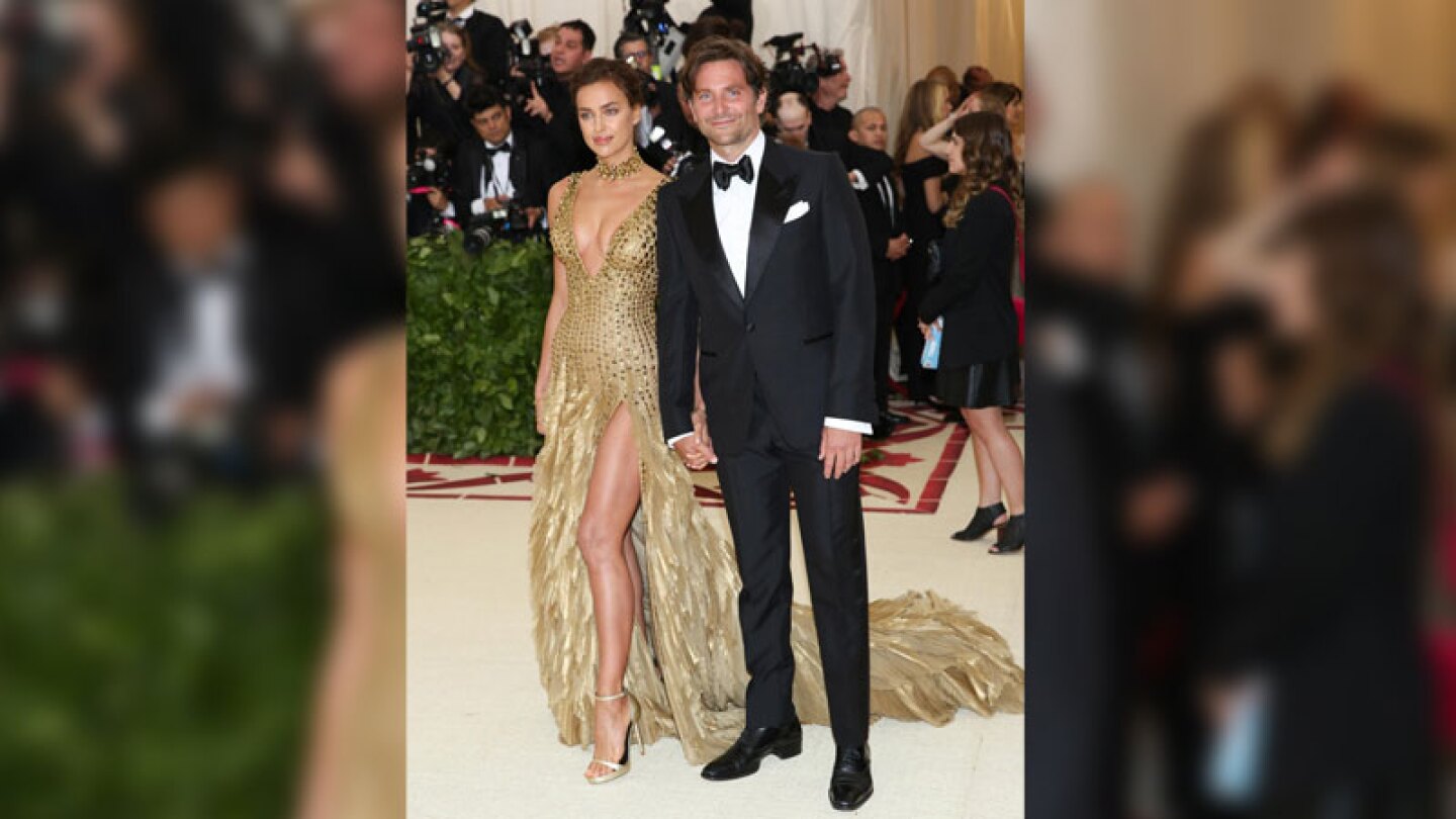 Irina Shayk y Bradley Cooper aparecen en alfombra roja por primera vez