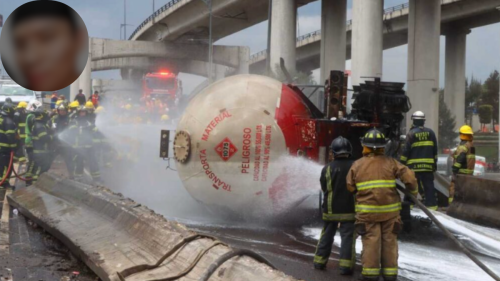 Kevin Díaz Montes de Oca, herido explosión pipa