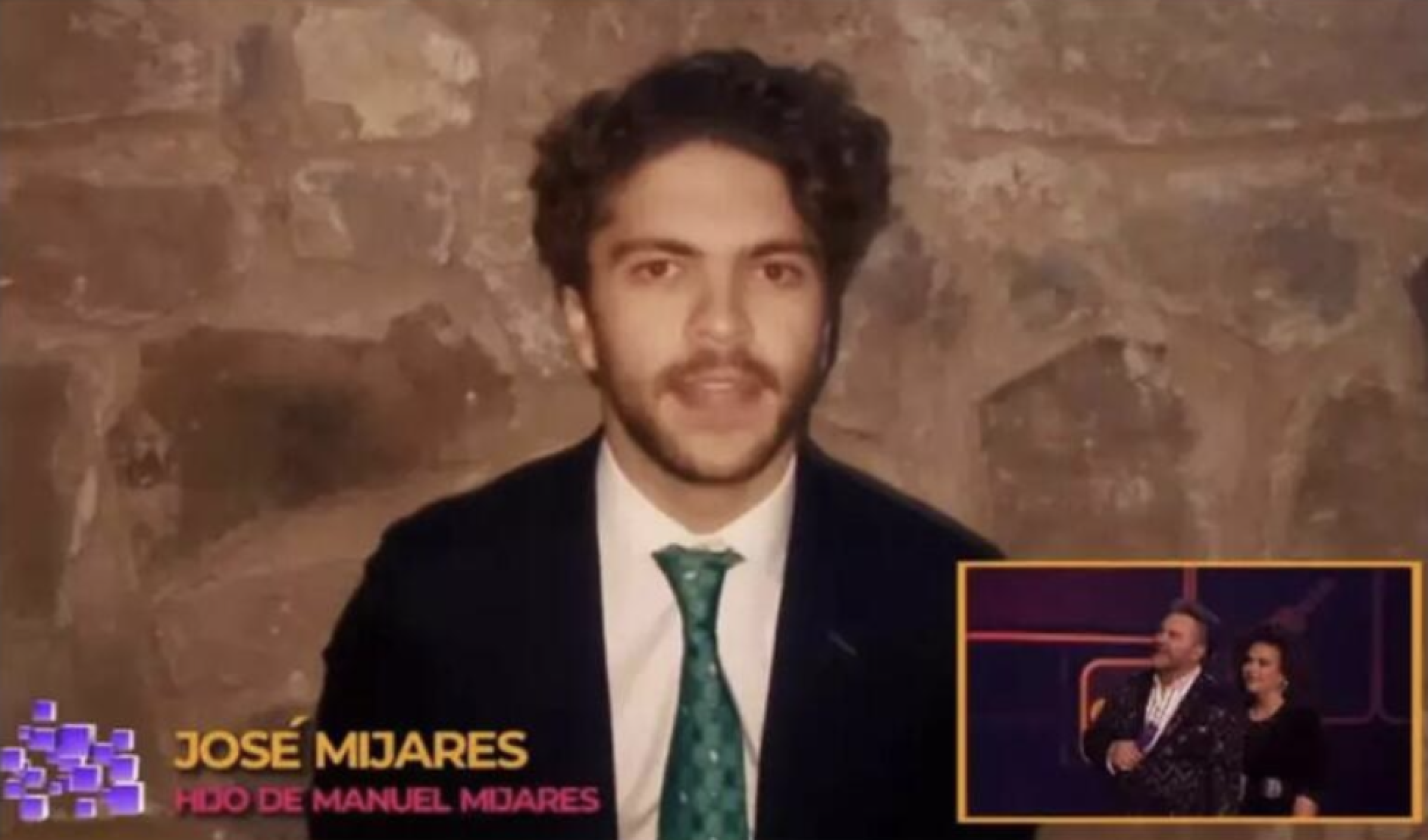 José Manuel en Juego de voces hijo de Lucero y Mijares
