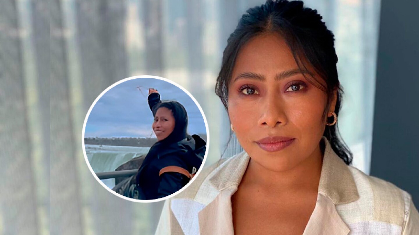 Yalitza Aparicio presume sus vacaciones en las Cataratas del Niágara