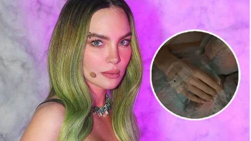 Belinda reaparece en redes sociales tras ser hospitalizada
