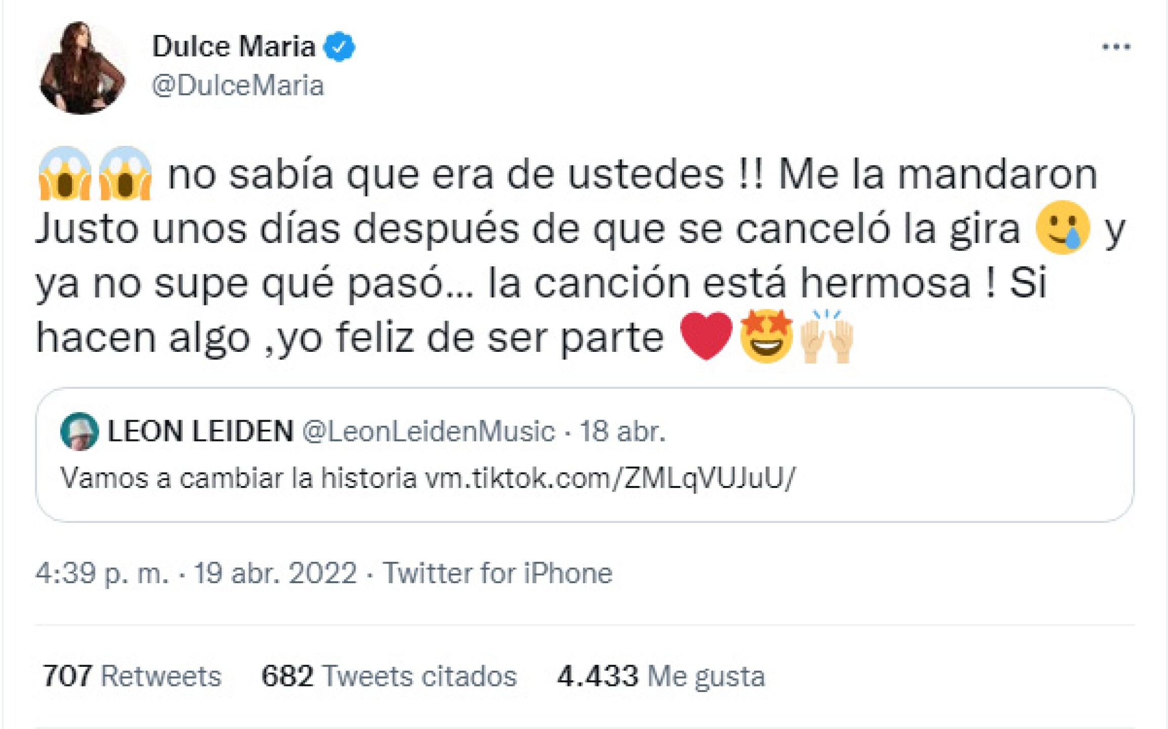 Sofía y Leon Leiden luchan por lanzar canción inédita de RBD
