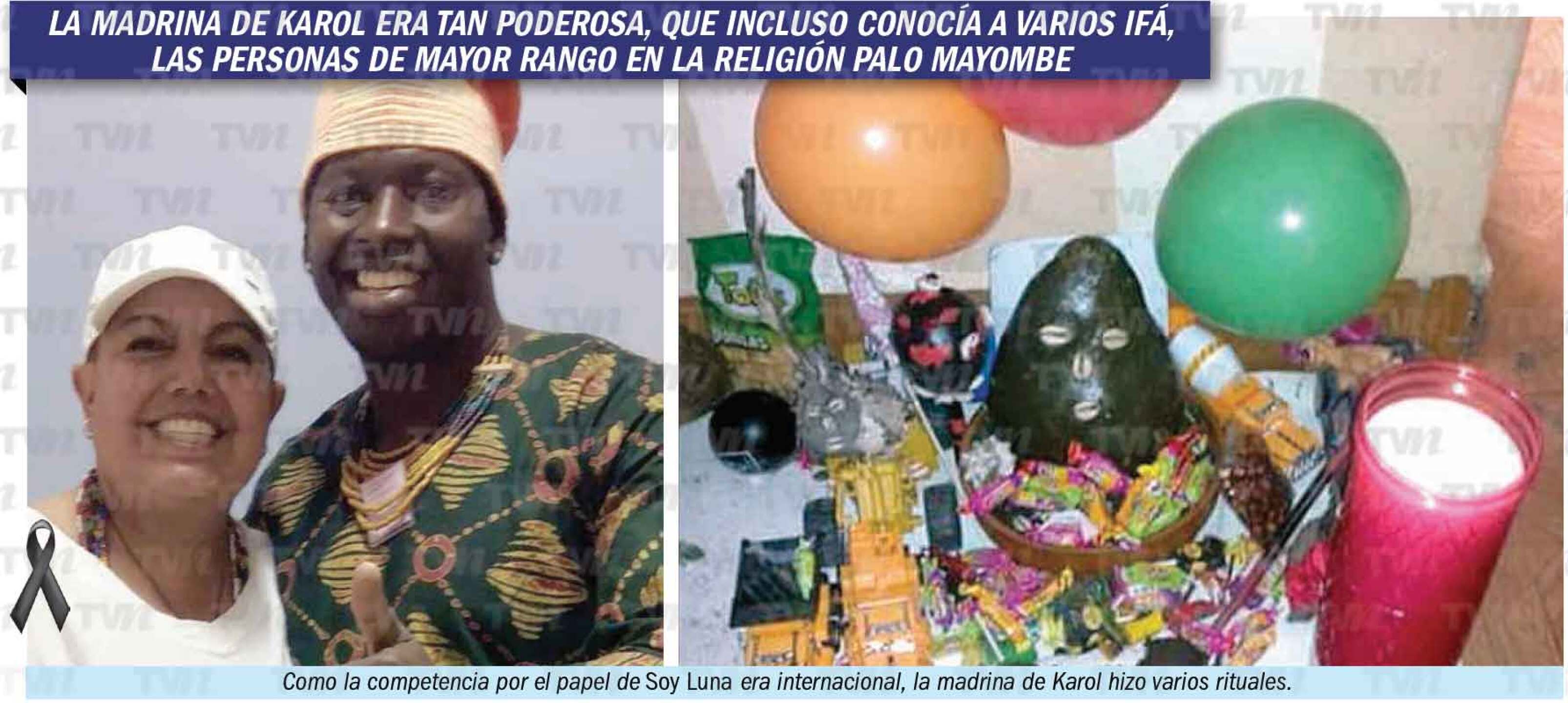 Madrina de Karol Sevilla