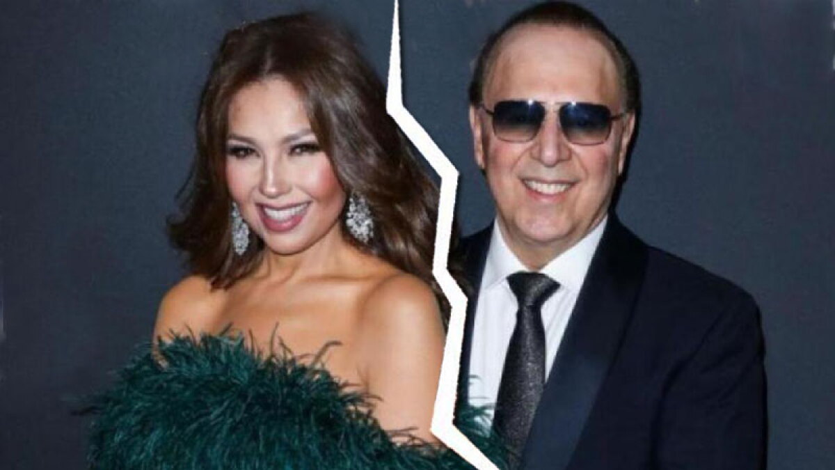Tommy Mottola y Thalía ya estarían oficialmente divorciados