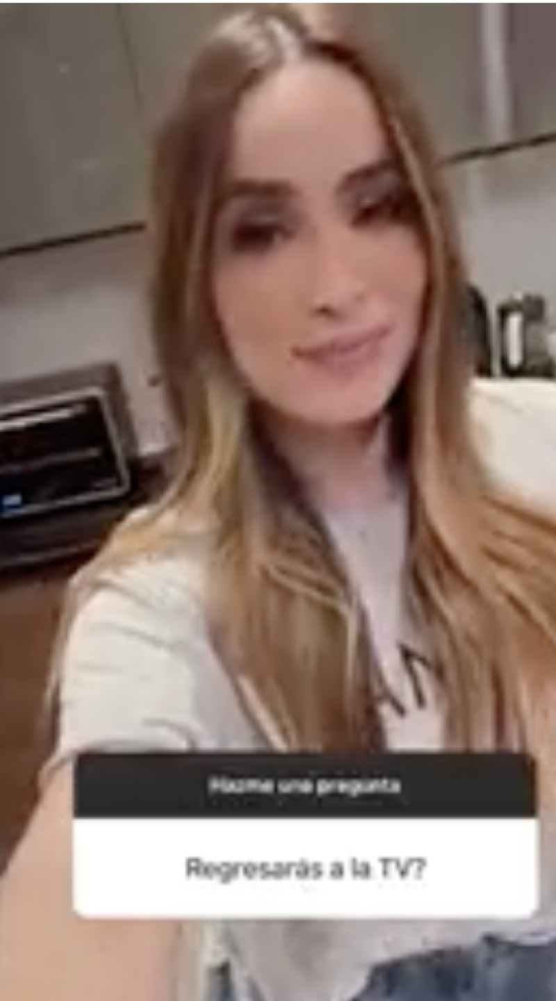 Cynthia Rodríguez ahora que goza de la maternidad, revela si tiene planes de volver a la televisión