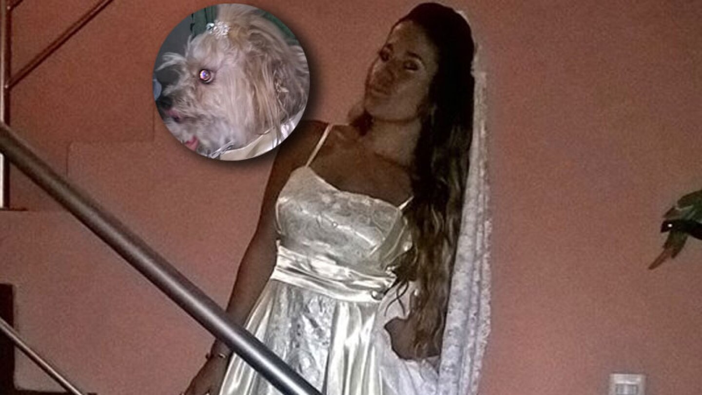 Se casó con su mascota.