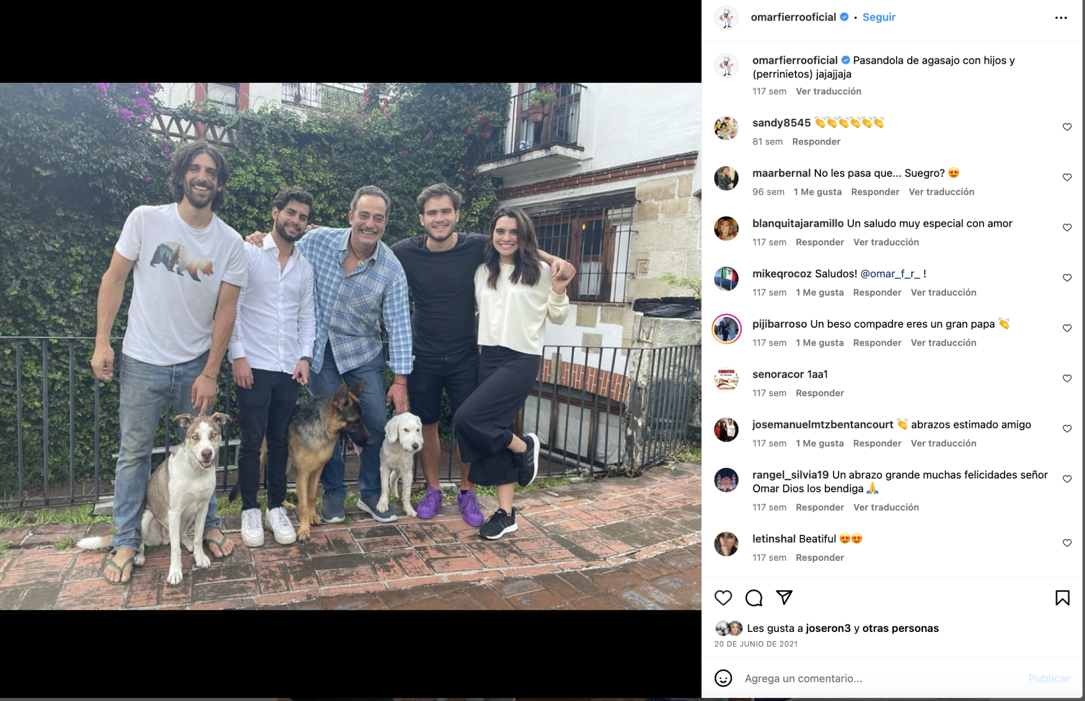 Omar Fierro ve como su hija Scarlet Gruber