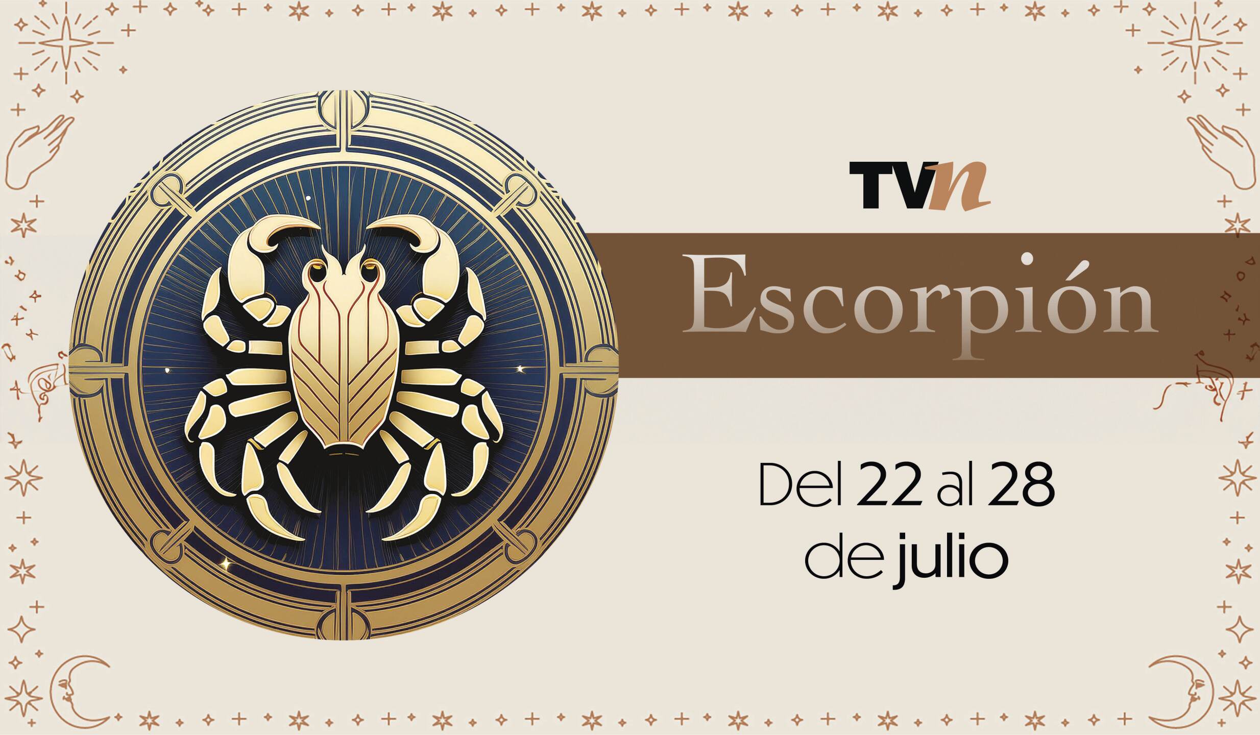 Escorpión, horóscopo semanal del 22 al 28 de julio de 2025 ¡Todos los signos!