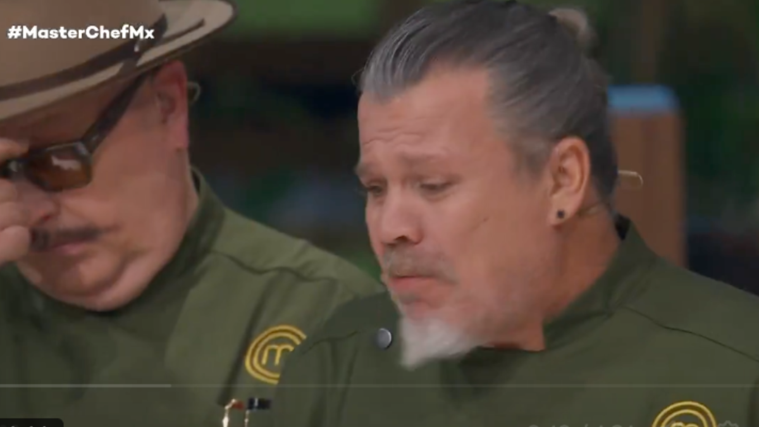 Chef Poncho Cadena molesto