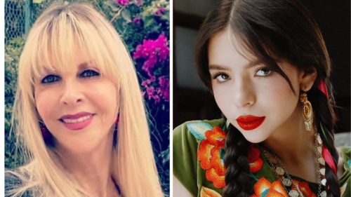 Shanik Berman y Ángela Aguilar