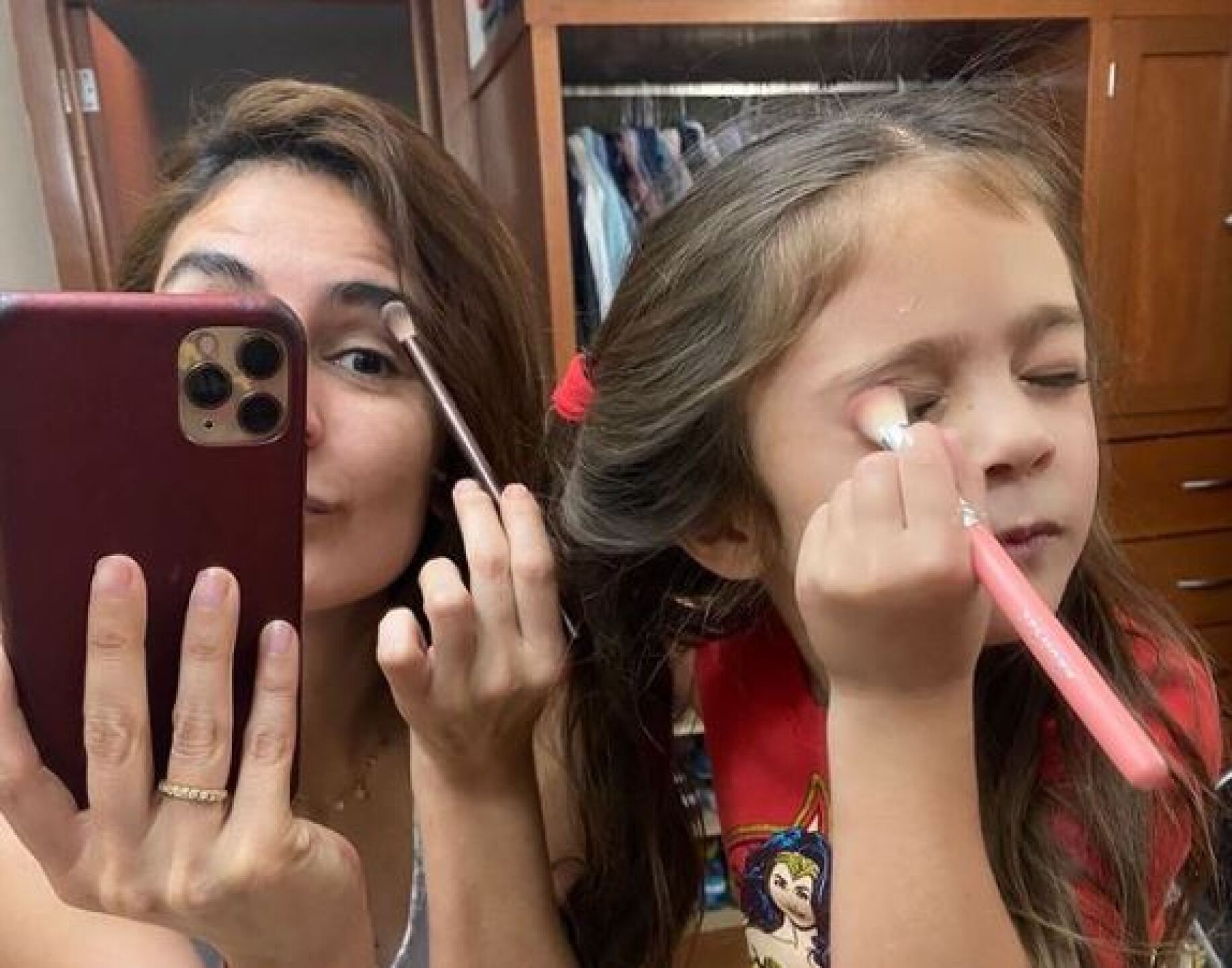 Es una gran mamá.