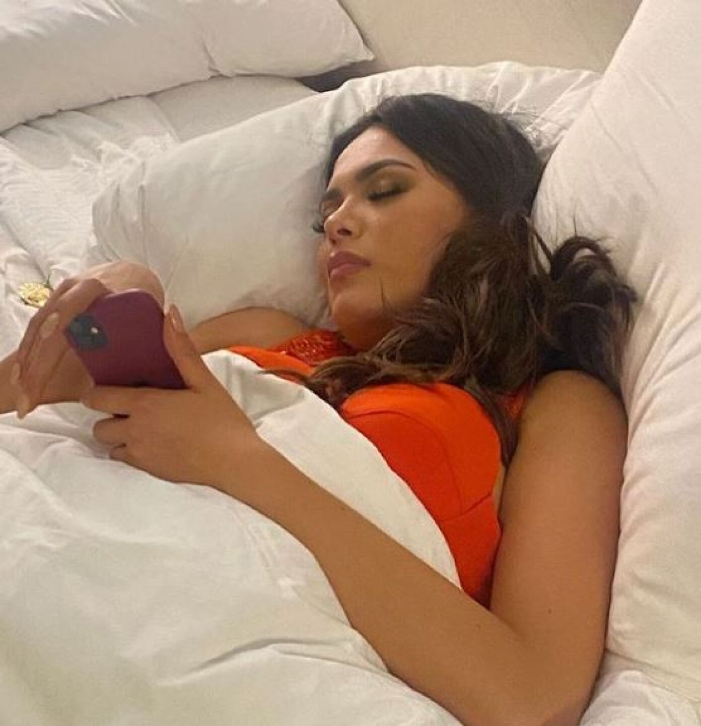 Andrea Meza al natural.