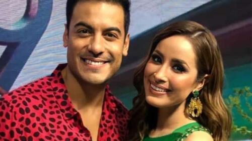 Cynthia Rodríguez felicita a Carlos Rivera en su cumpleaños