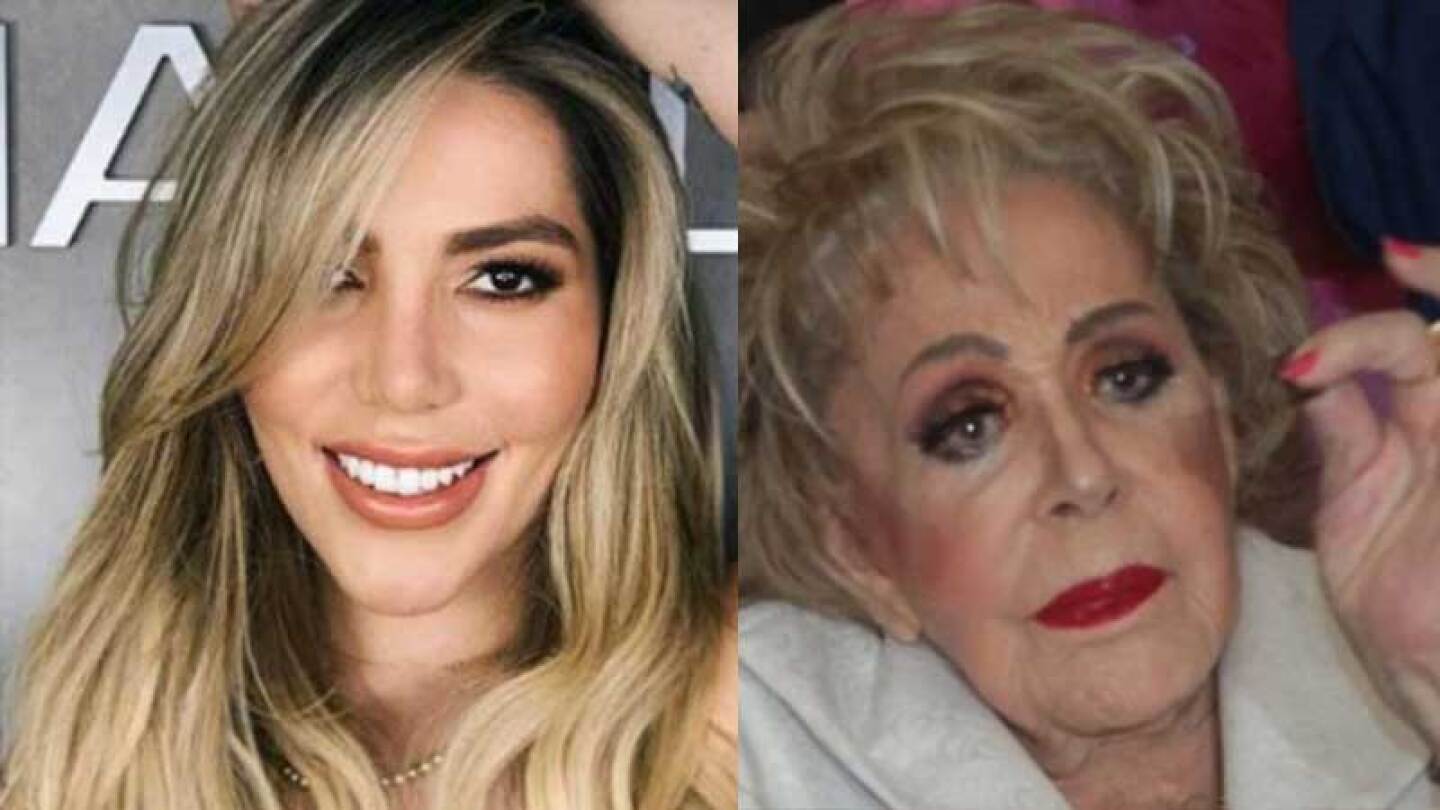 Silvia Pinal habla en secreto con Frida Sofía