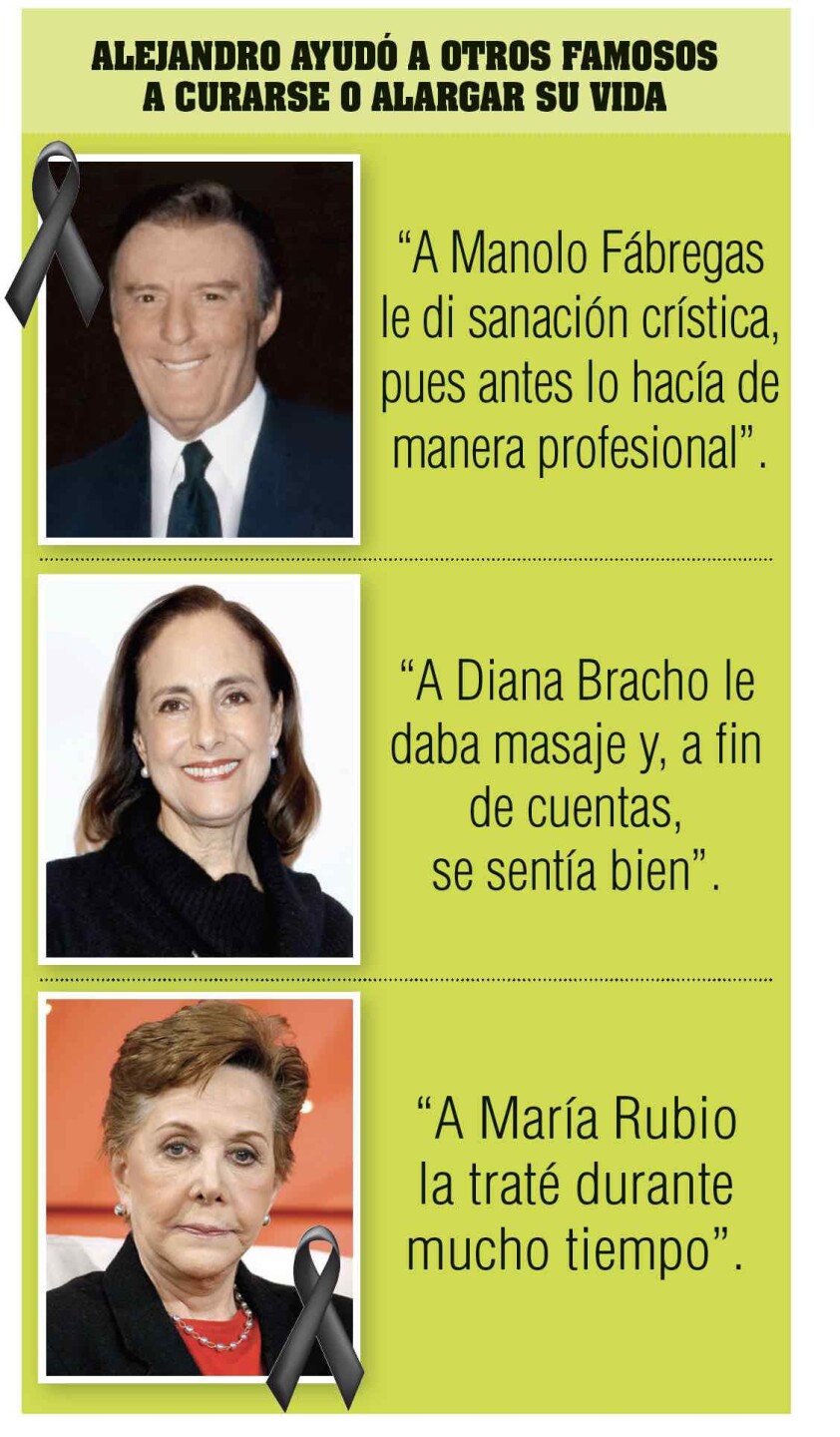 Alejandro Tommasi ayudó a varias personas a sanar.