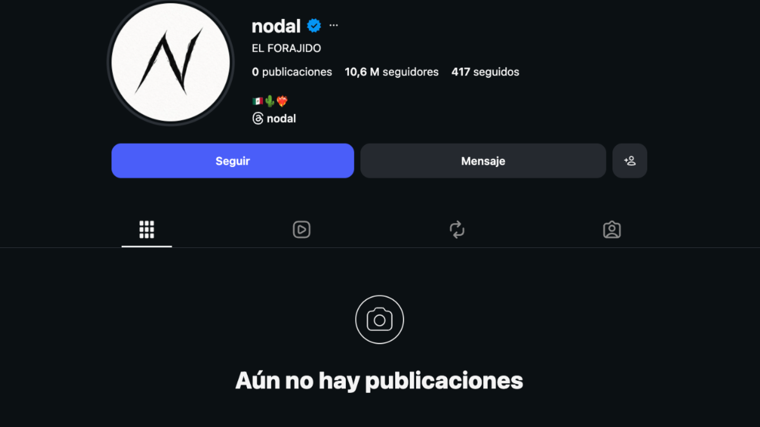 Nodal elimina publicaciones