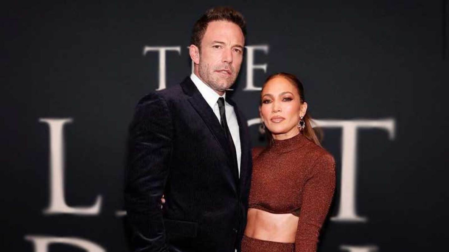 JLO y Ben Affleck posaron juntos