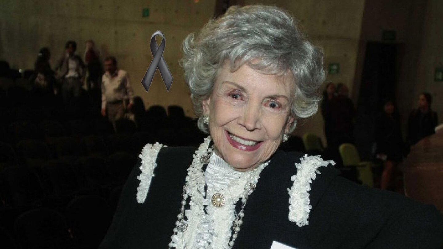 Murió la primera actriz Evangelina Elizondo, la entrañable 'Mamá Elena'