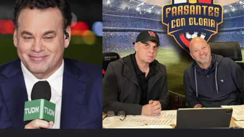 Christian Martinoli, Luis García y David Faitelson