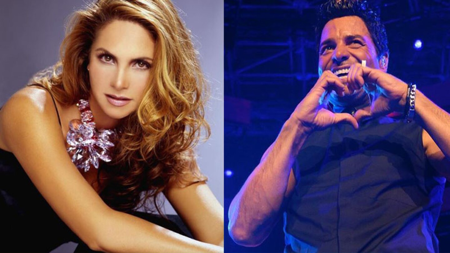 Lucero y Chayanne.