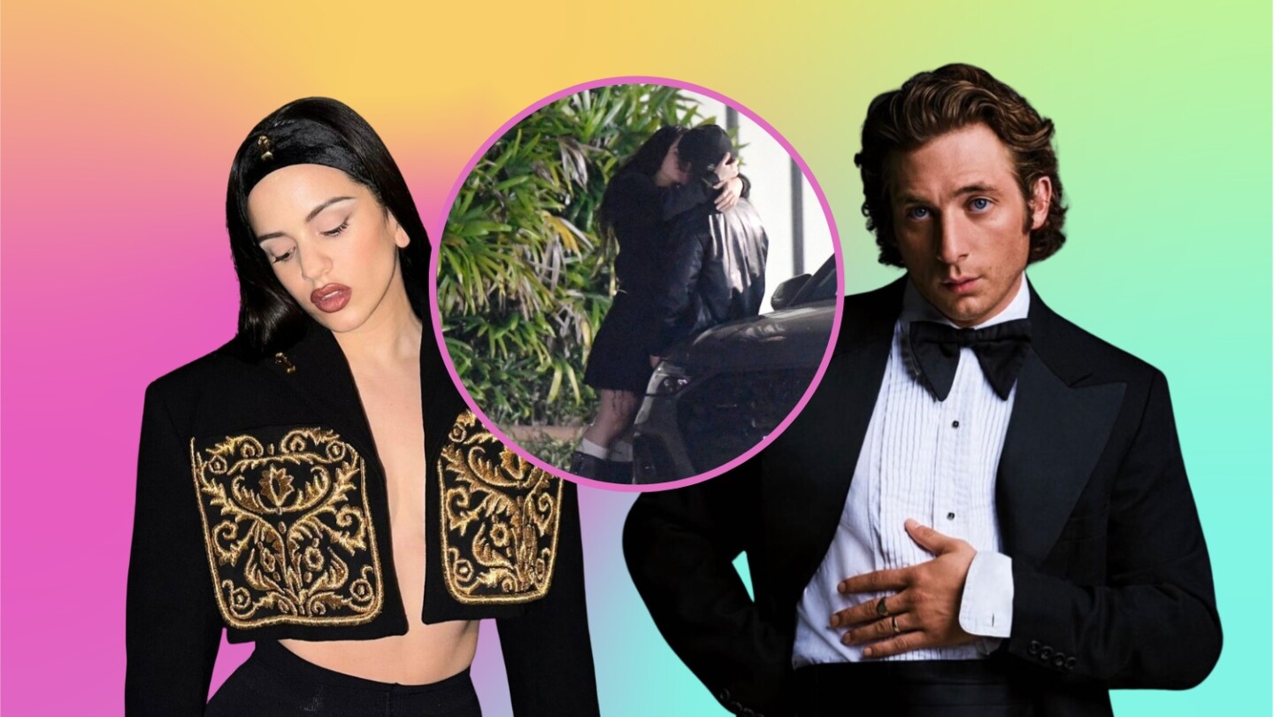 Rosalía y Jeremy Allen White