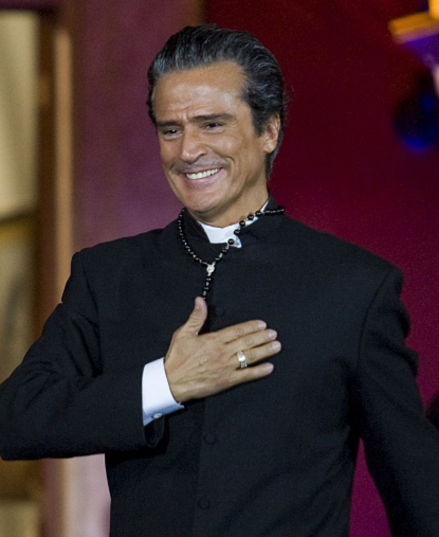 René Casados interpretó al padre 'Guadalupe'.