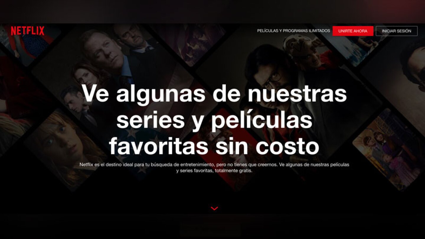 netflix películas y series gratis sin suscripción