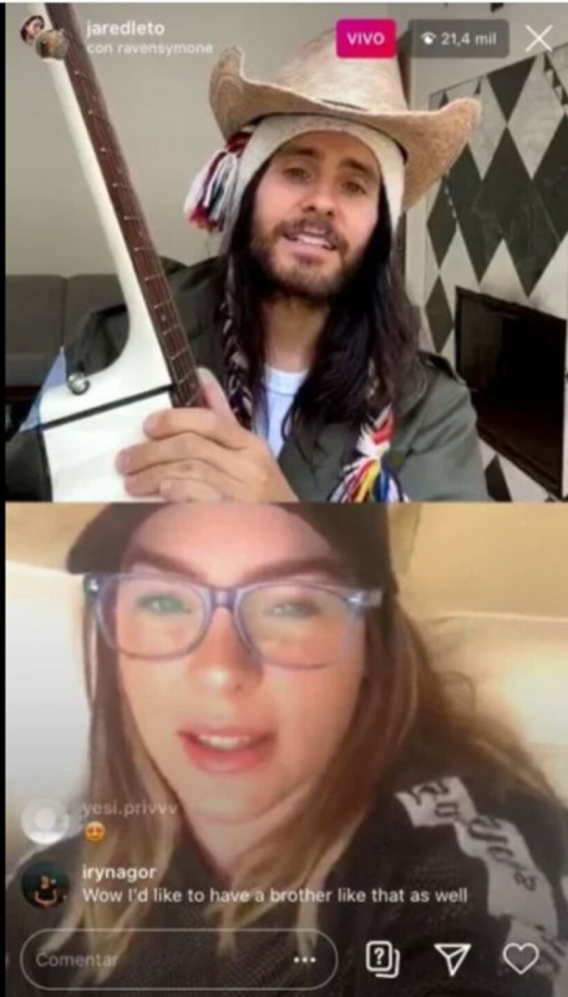 Jared Leto y Belinda video