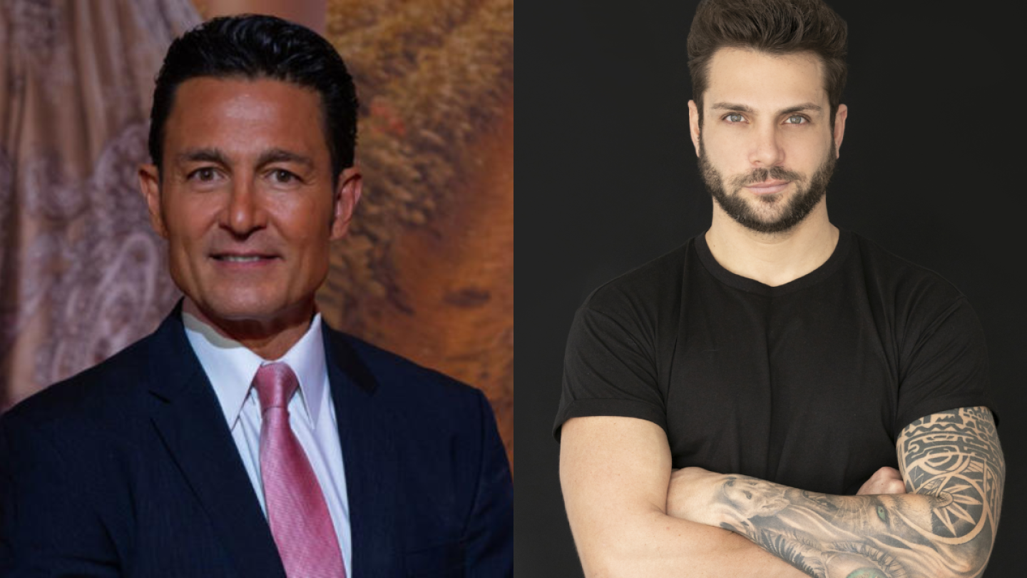 Fernando Colunga y Nicola Porcella